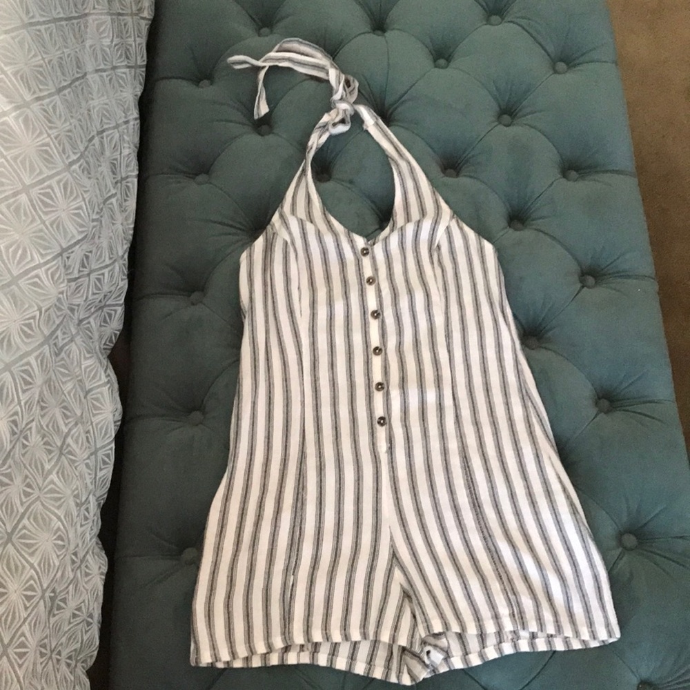 Tillys Sky Stripe Romper (new)